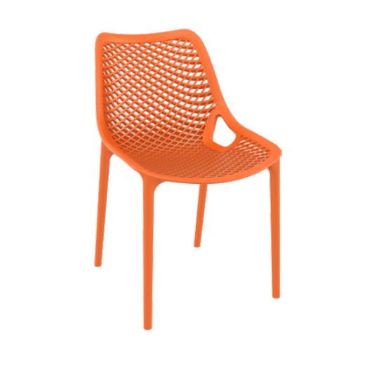 Nordic Style Accent Chairs Furniture Living Room Outdoor Orange