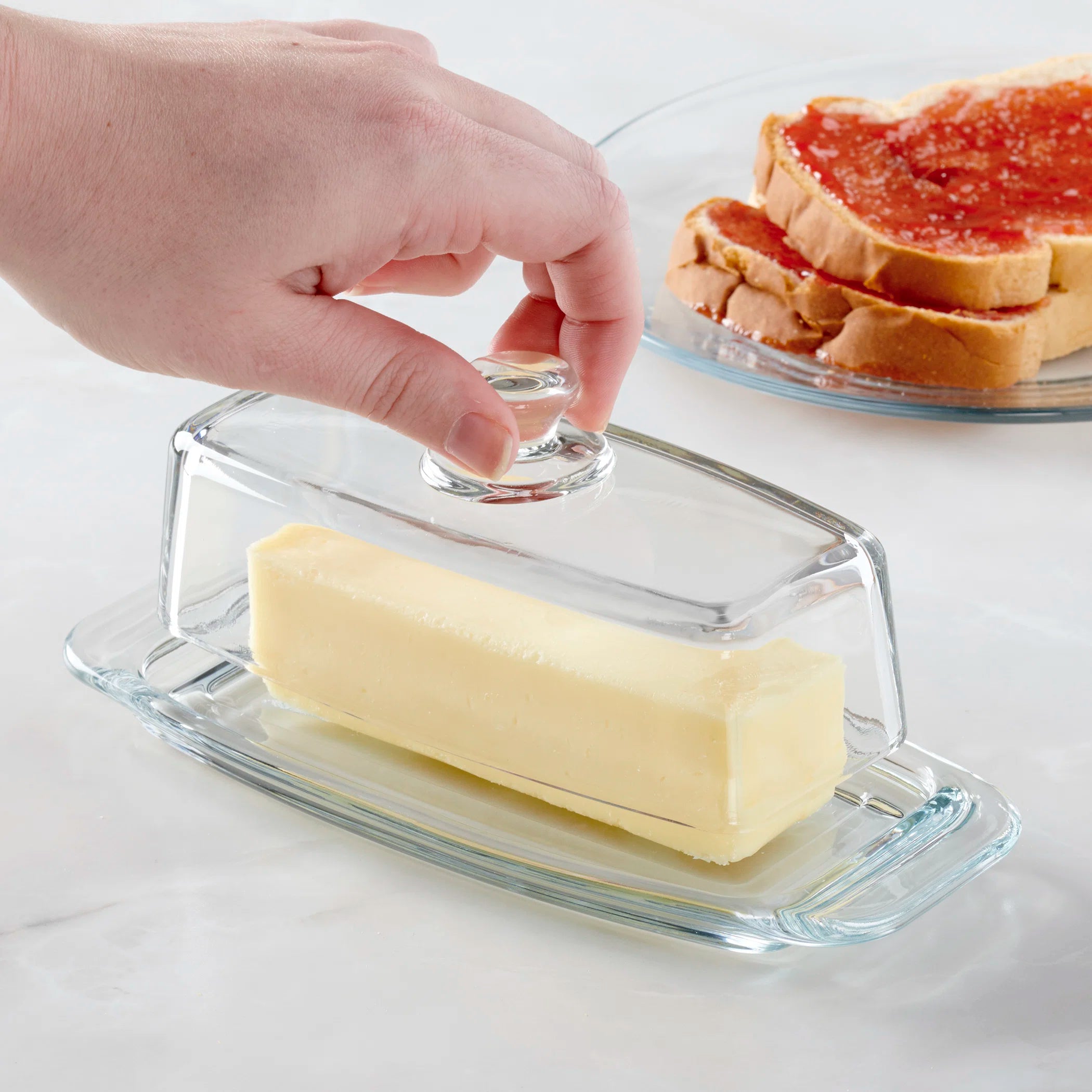 Whitman Butter Dish