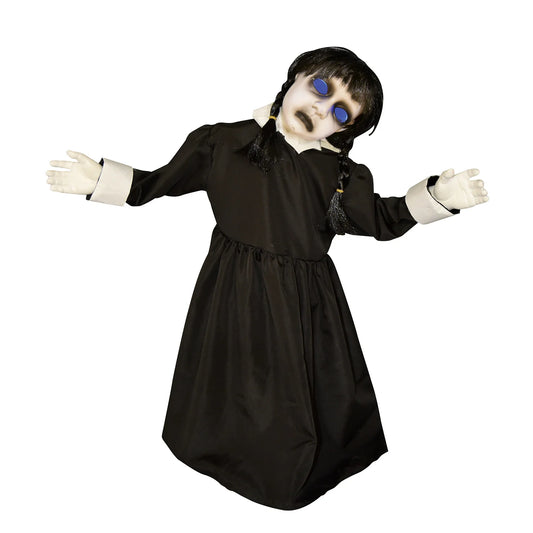 27.6" Animated Creepy Girl