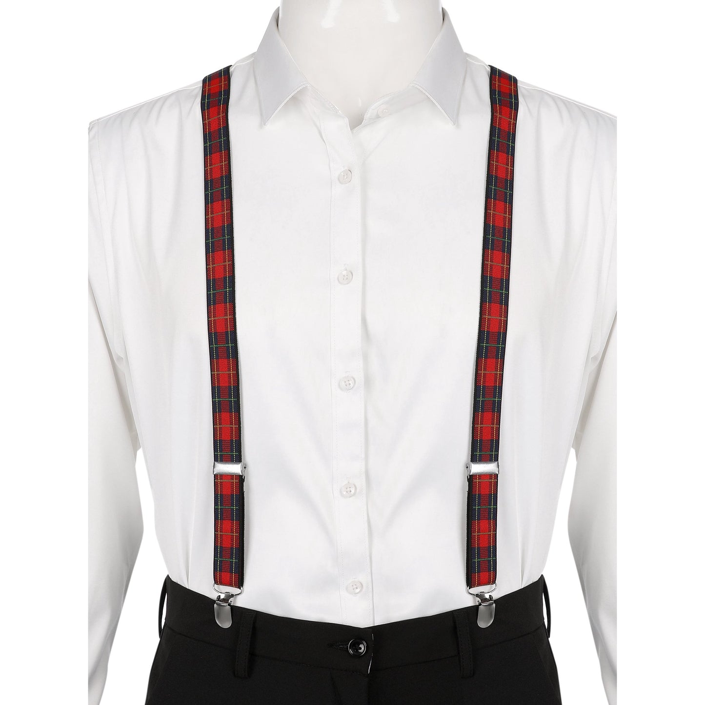 Red Plaid Susp