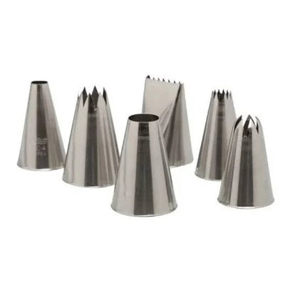 Pastry Tubes, Set of 6