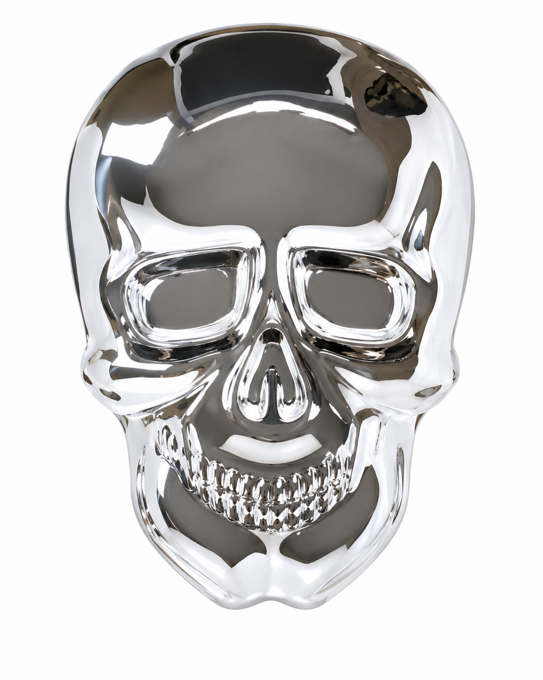 Skull Tray Halloween 9.25 x 13 Silver