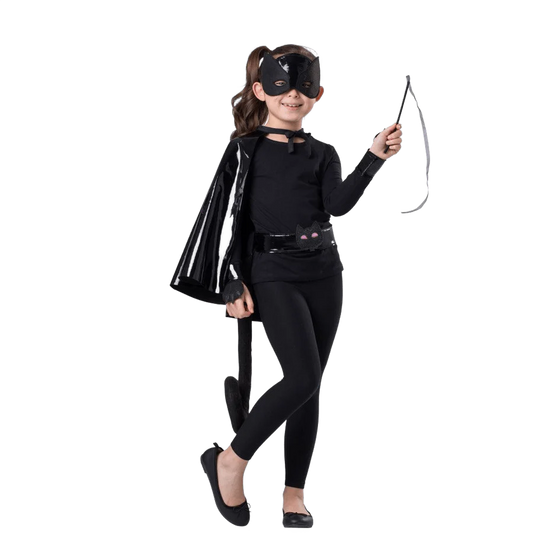 Black Cat Costume Set - Kids
