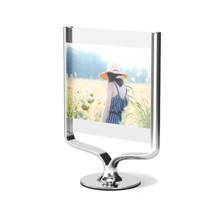 Wishbone Picture Frame Chrome