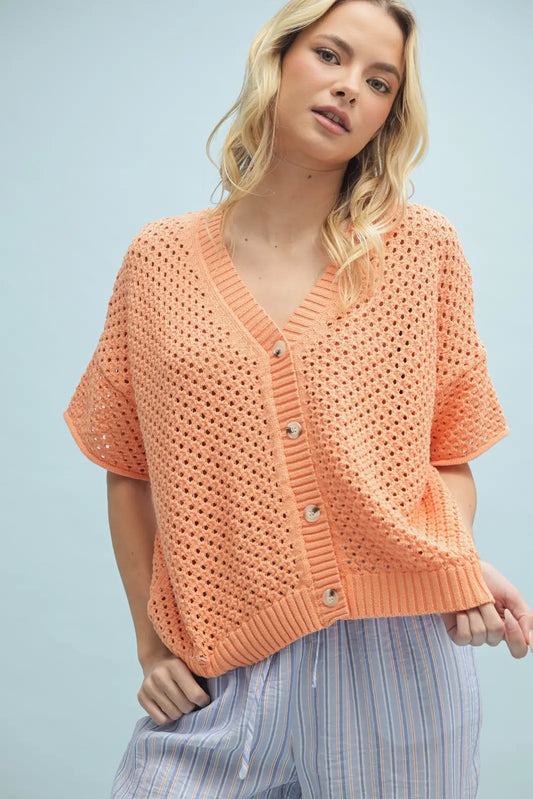 Neck Point Elle Stitch But Melon
