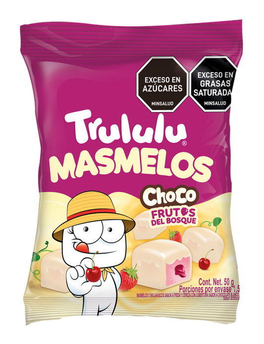 Trululu Masmelos Choco Frutos del Bosque
