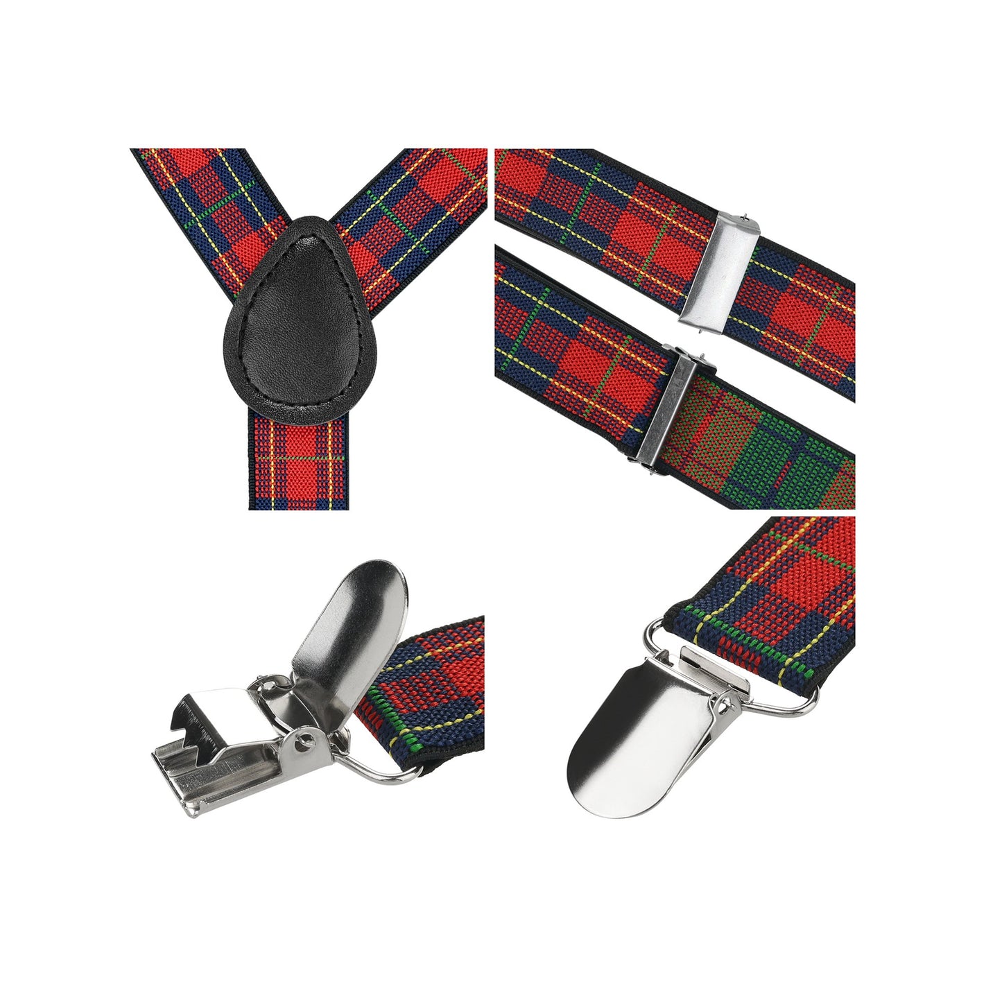 Red Plaid Susp