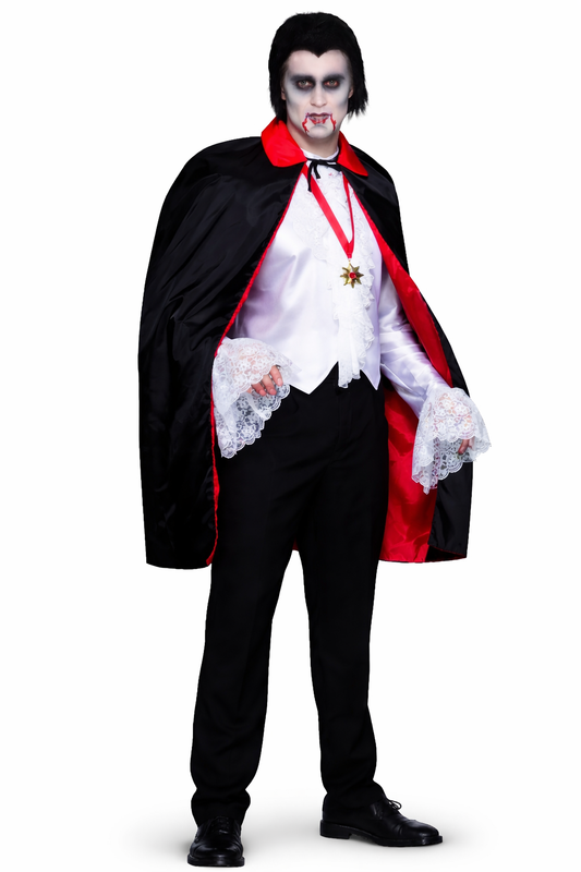 Reversible cape, black