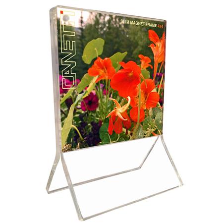 Slim Magnet Frame / Clear 6" x 6"