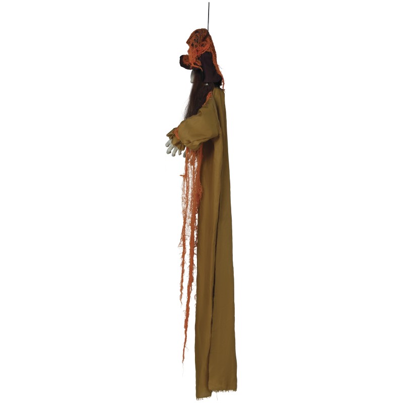 6 FT Hanging Animated Witch