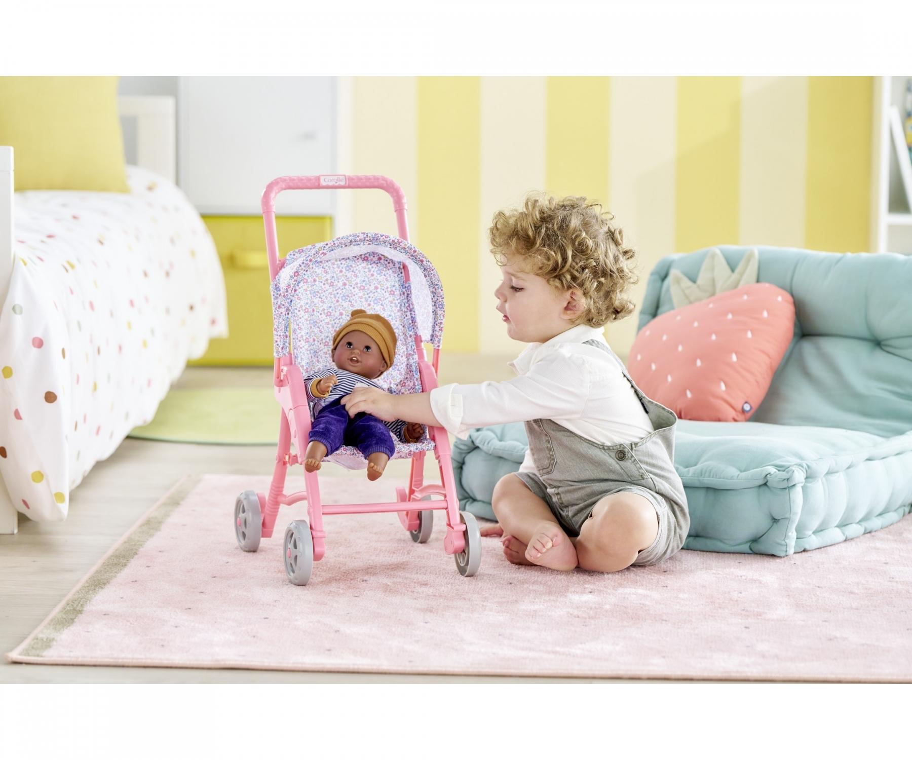 Bebe 12" Stroller - Flowered