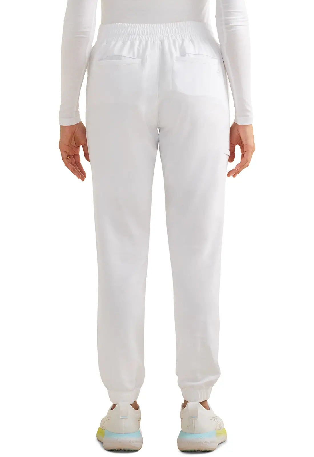 Tate Joggers Camo Pan White