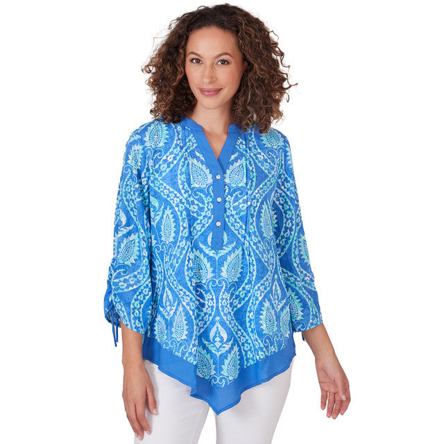 Polynesian Bali Top Blue Moon - Ruby Rd