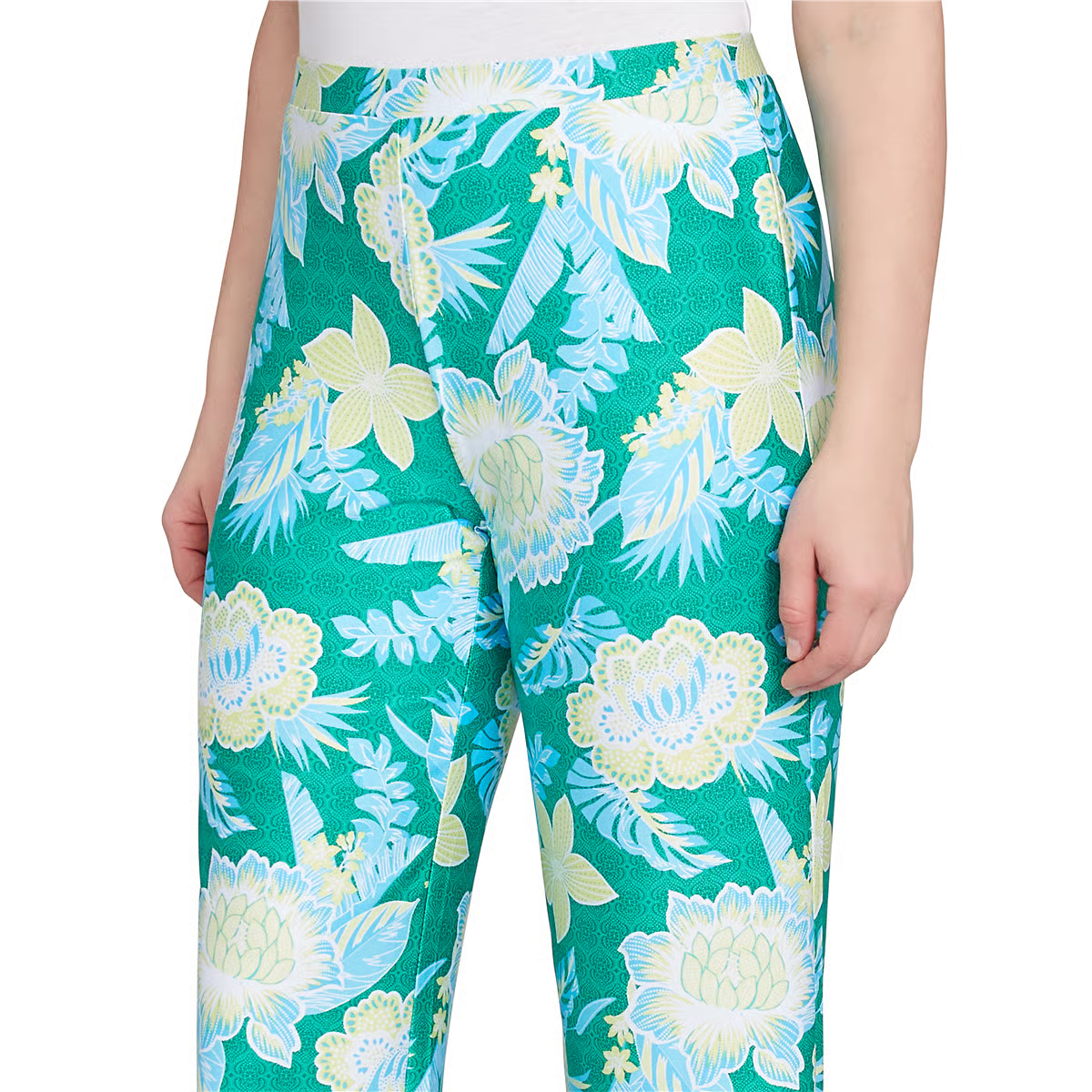Paradise Cove Floral Palazzo Capri  -Ruby Rd
