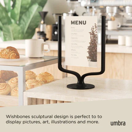 Wishbone Picture Frame Black