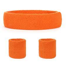 Sweatband Sets Orange