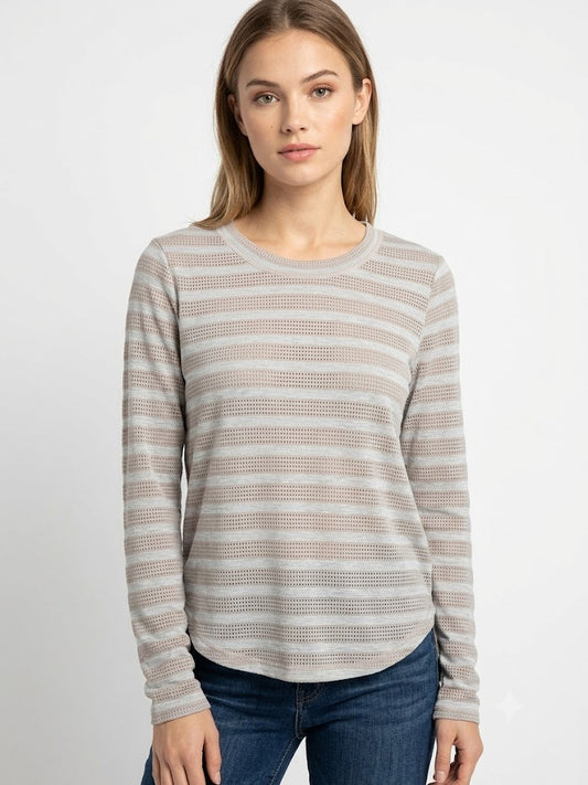Freesia Top Heather Grey