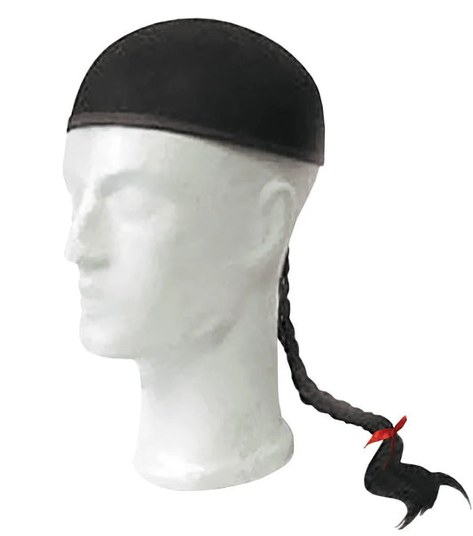 Mandarin Hat with Braid