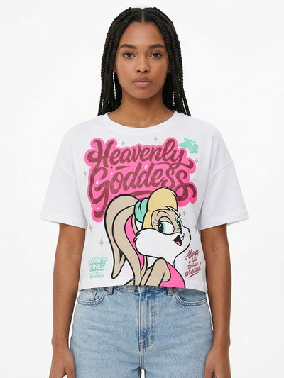 Camiseta Corta Lola Bunny Blanca