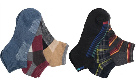Men's Quarter Cushion Sport Socks 3-Pair