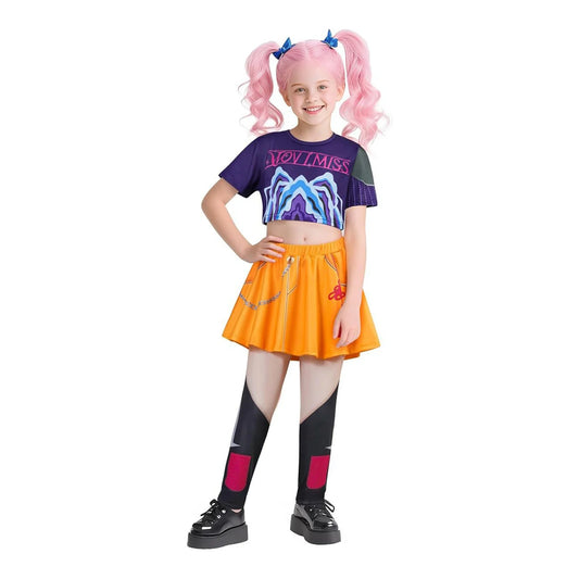 Girls Kpop Hunter Singer Costume