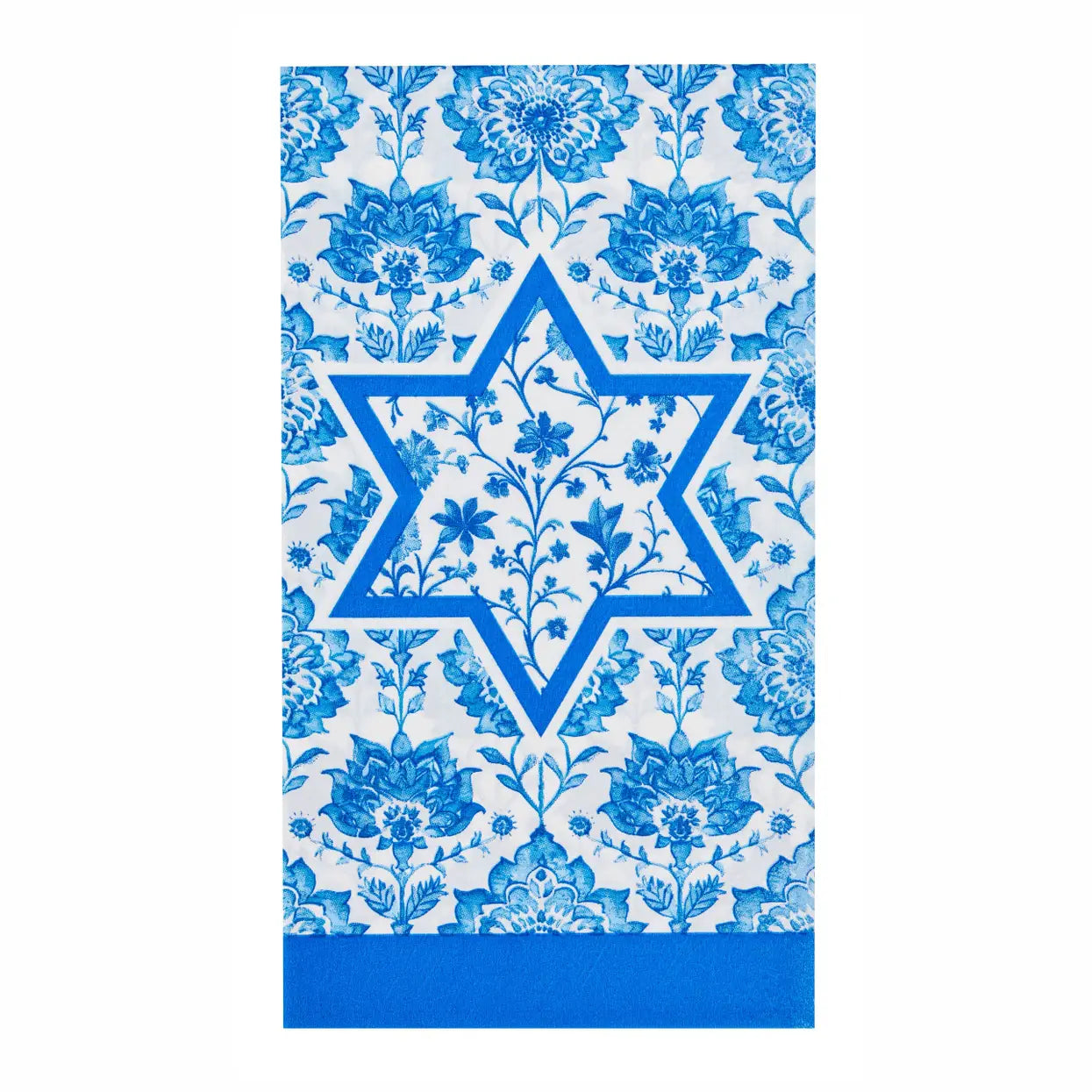 Toallas de invitados Hanukkah Toile 3 capas