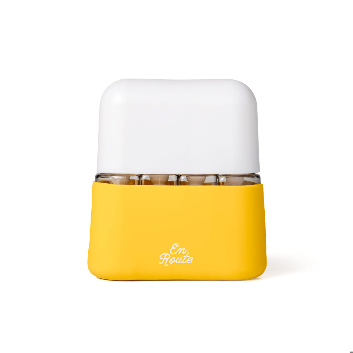 En Route Bon Voyage 4 Piece Travel Bottles Yellow