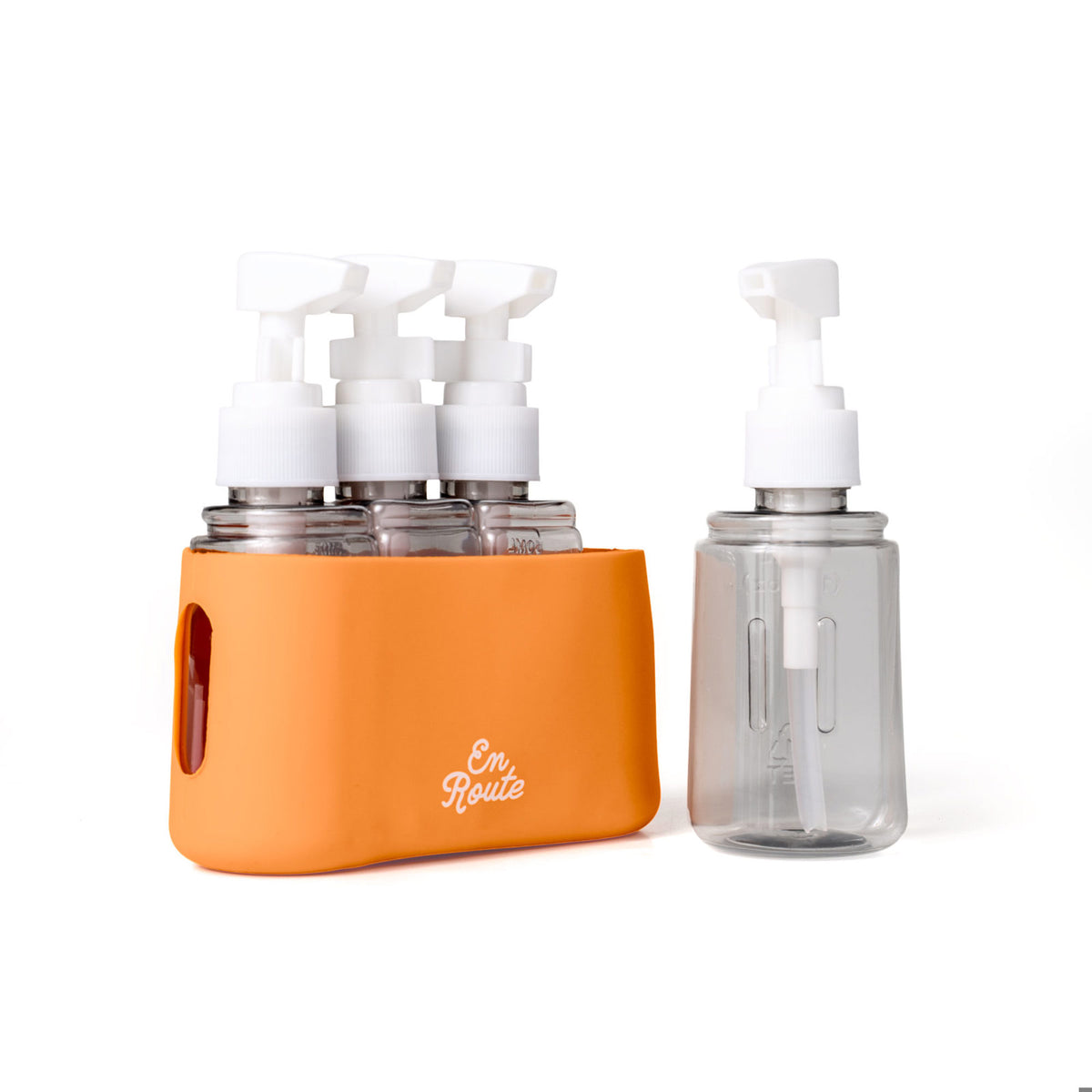 En Route Bon Voyage 4 Piece Travel Bottles Yellow