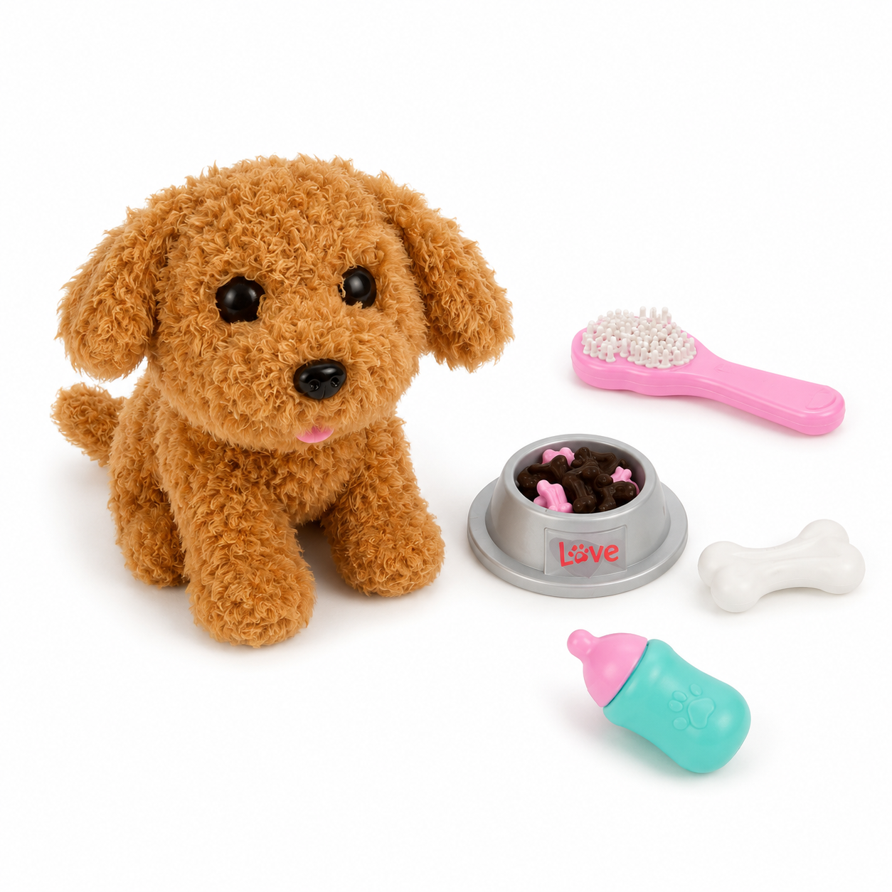 Puppy Feeder play set