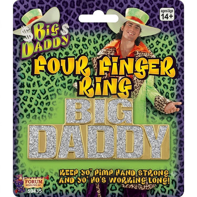 Anillo de cuatro dedos