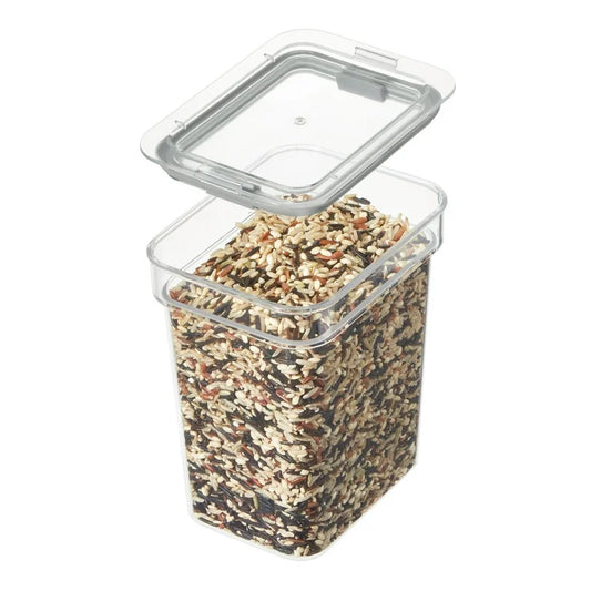 iD Fresh Small Tall Dry Goods Bin Clear