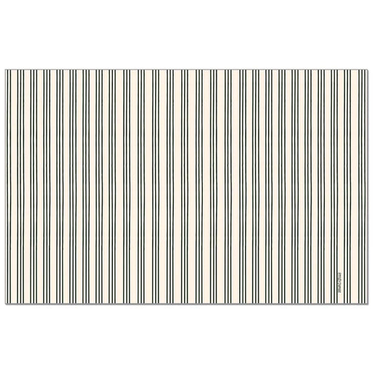 Ticking Stripe 24 Premium Paper –  Placemat 17" x 11"