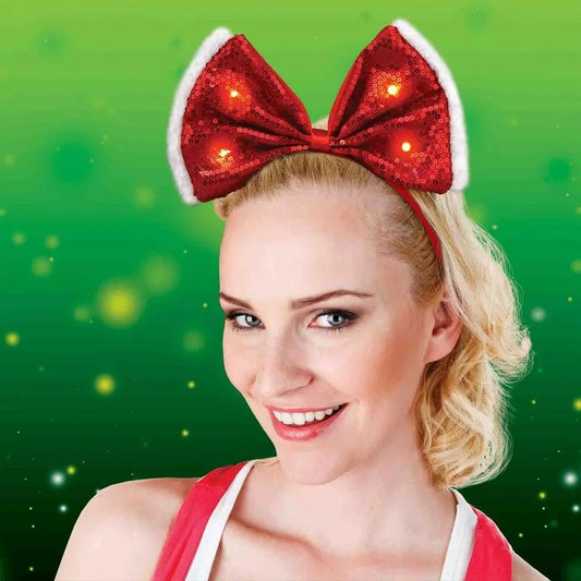 LED Bow Headband