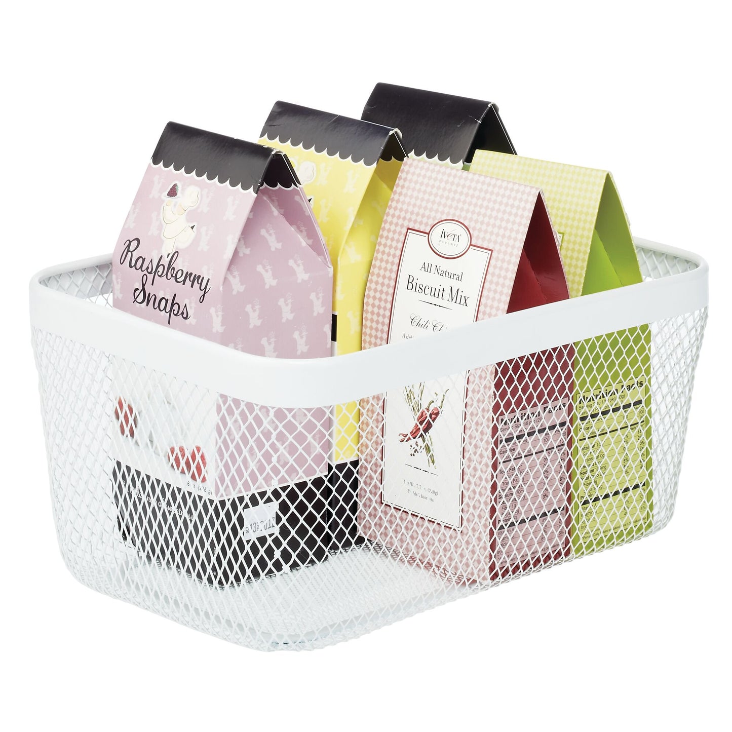 Basket White 12 x 9 x 6