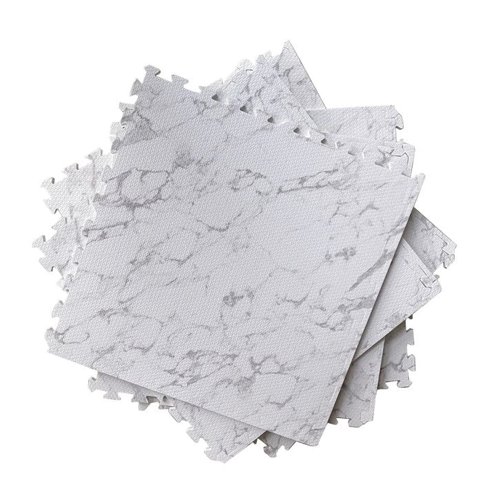 Mat with Design 6 Pieces - Marble