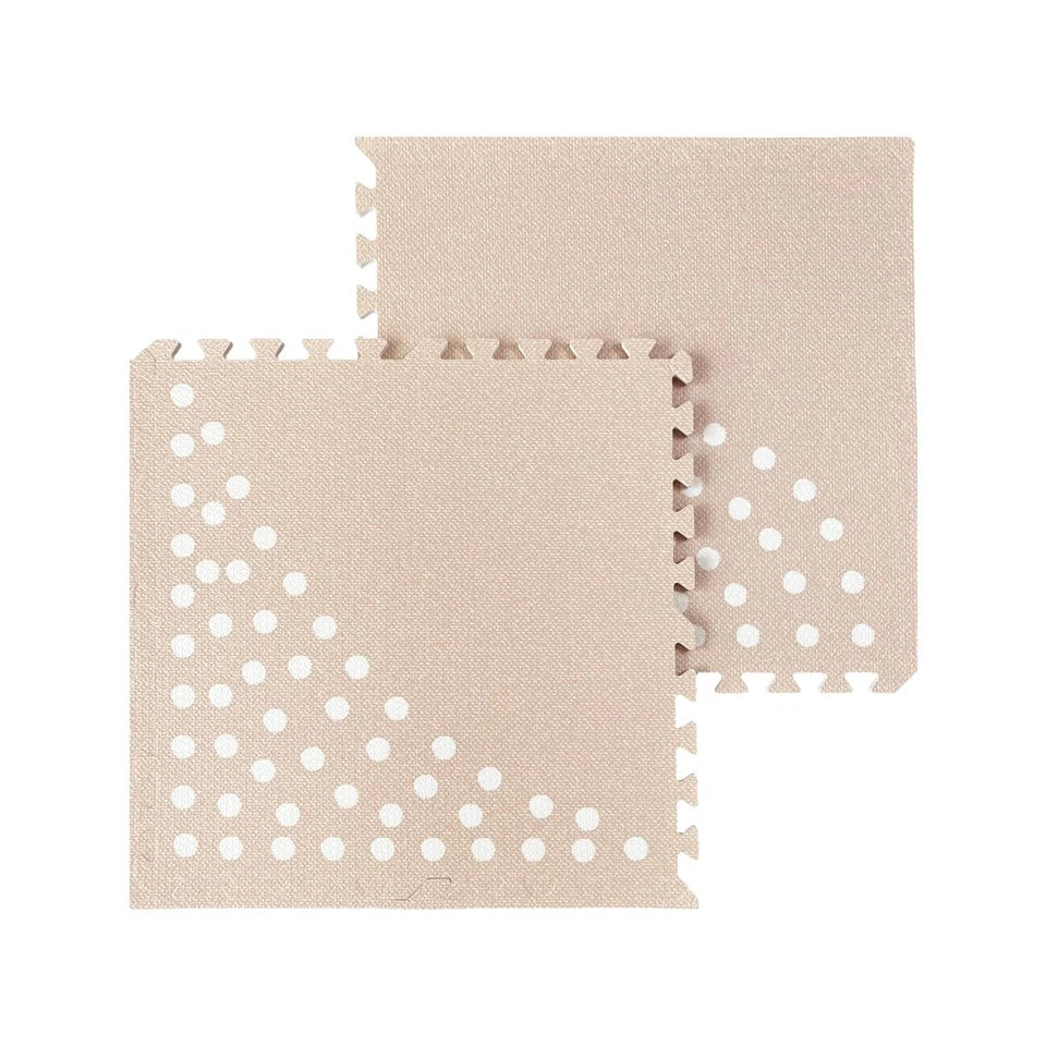 Play Mat with Design 6 Pieces - Pink Blush