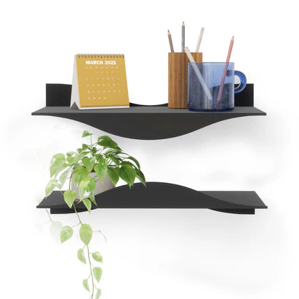 Surf Shelf, Set of 2 Black