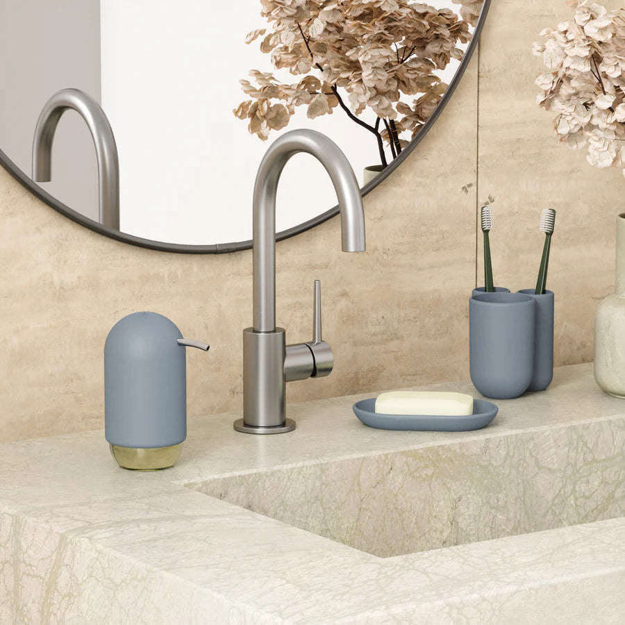 Touch Organizer / Toothbrush Holder Stale Blue