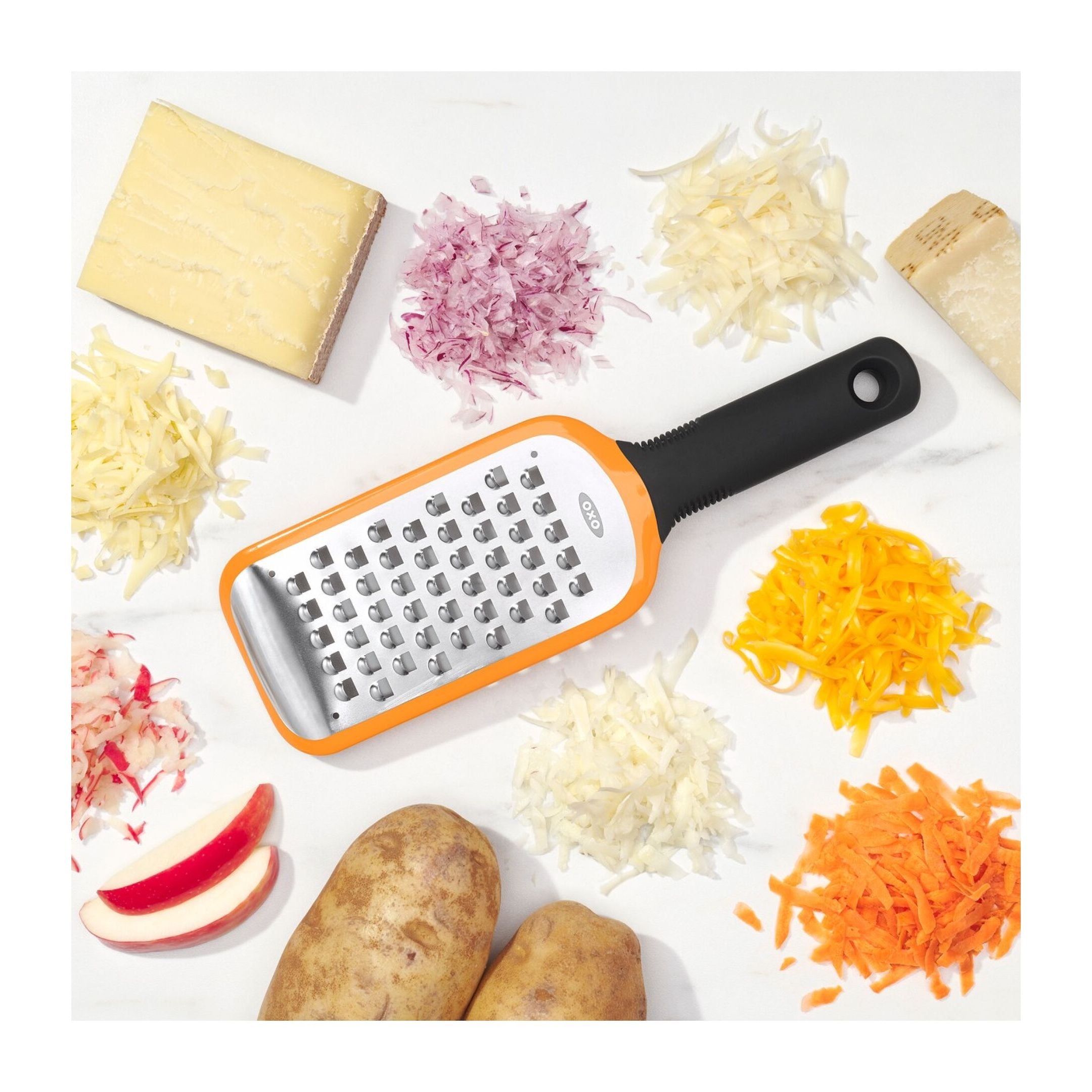 Etched Coarse Grater