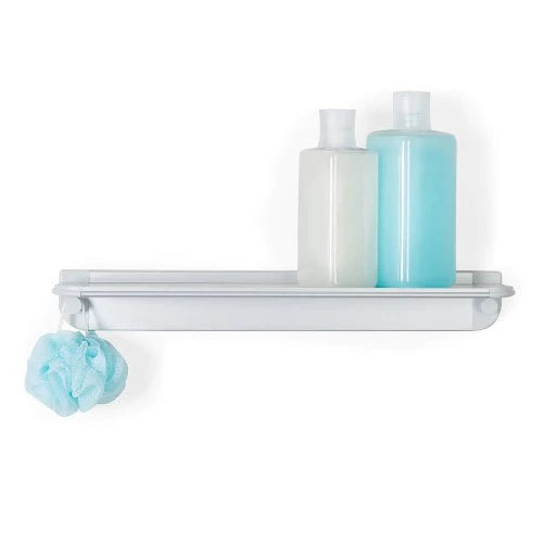 Glide Shower Shelf grey Aluminum
