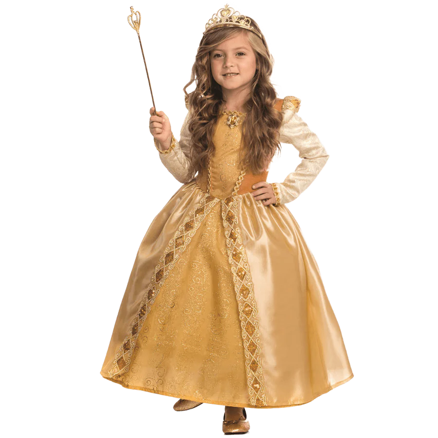 Gold Princess Costume - Kids