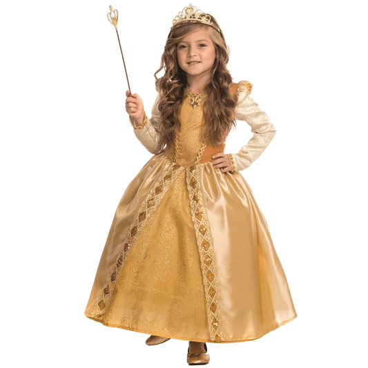 Gold Princess Costume - Kids