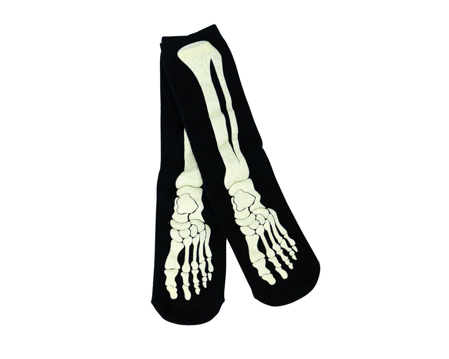 Funny Bones Glow in the Dark Socks