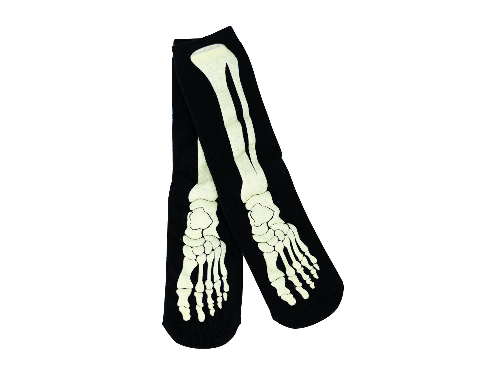 Funny Bones Glow in the Dark Socks