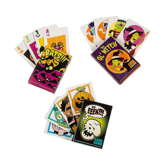 Halloween Card Game Set