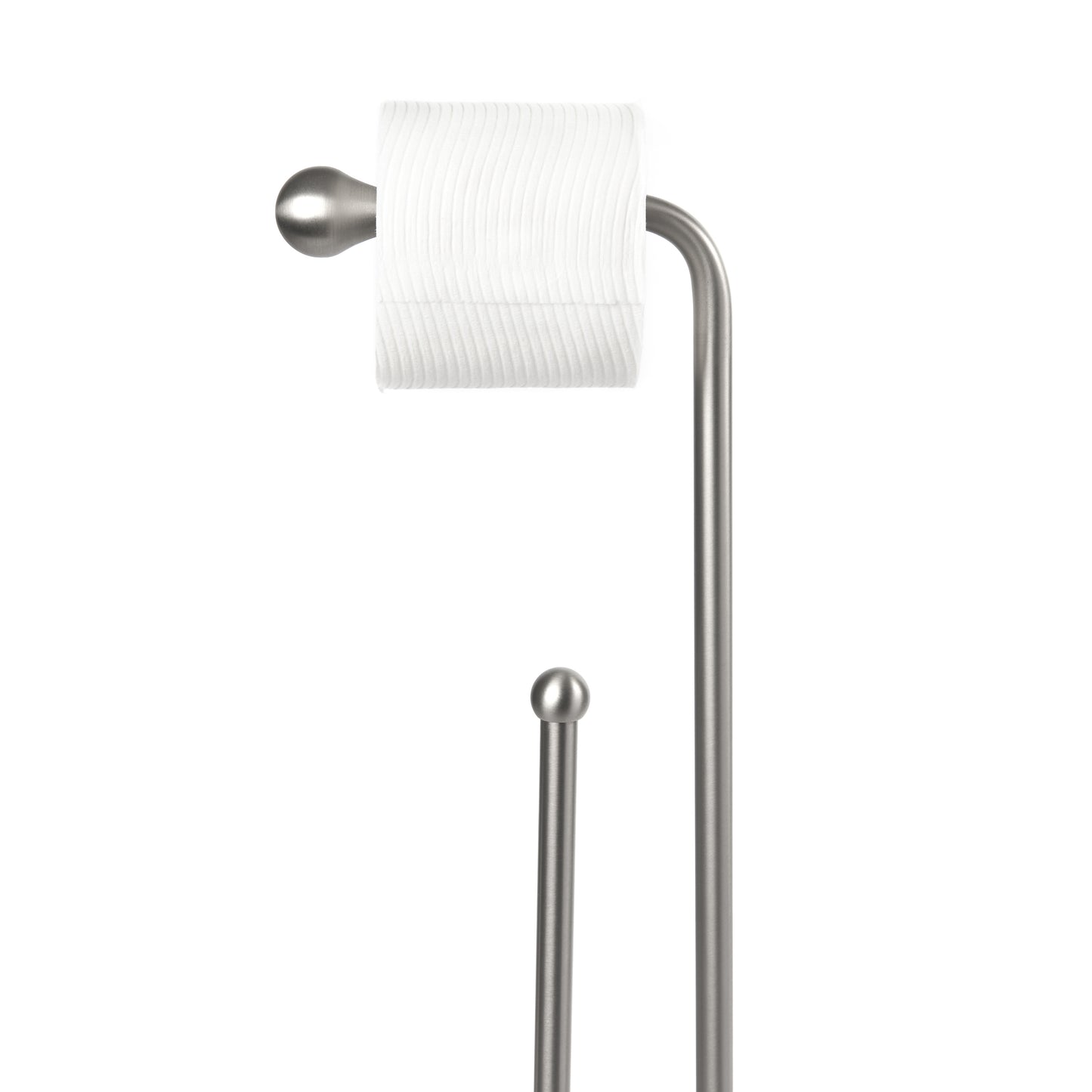 Teardrop Toilet Paper Stand – Nickel