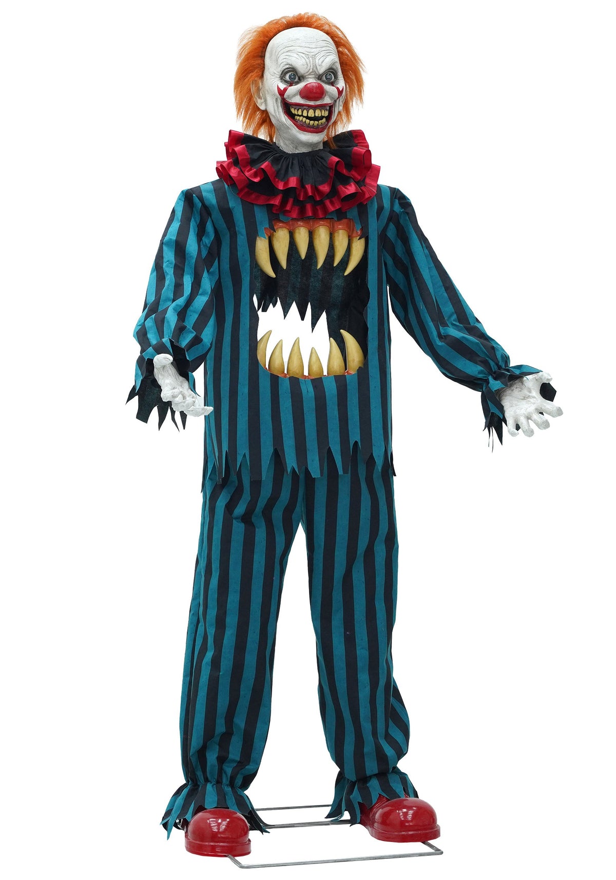 65" Hollow Clown with Teeth Halloween Decoration