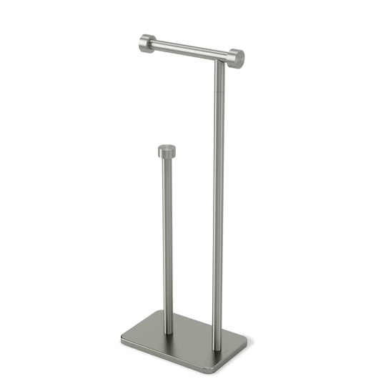 Cappa Toilet Paper Holder & Reserve Nickel