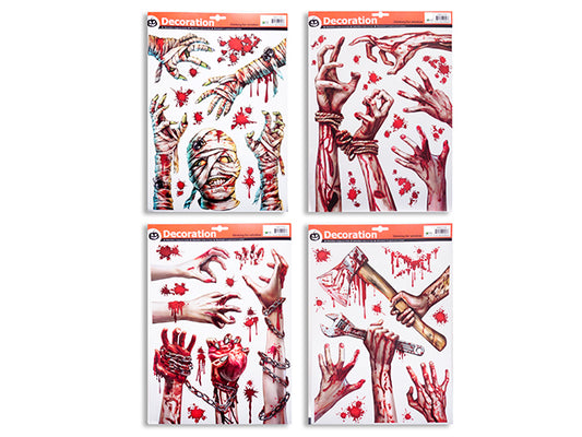 Halloween Bloody Zombie Clings