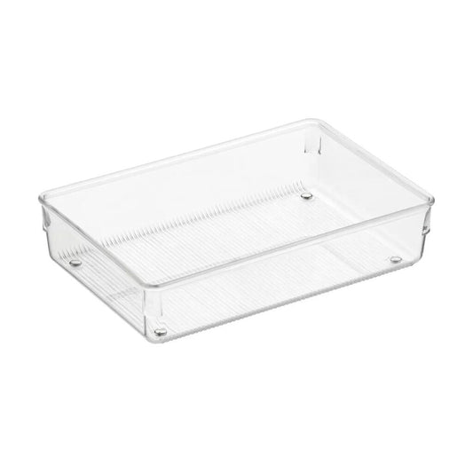 RPET Linus Shallow Drawer Binz 6" x 9" x 2" Clear